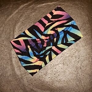 Colorful Zebra Print Headband